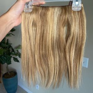 12" #622 in halo extension 100% REMY HUMAN HAIR